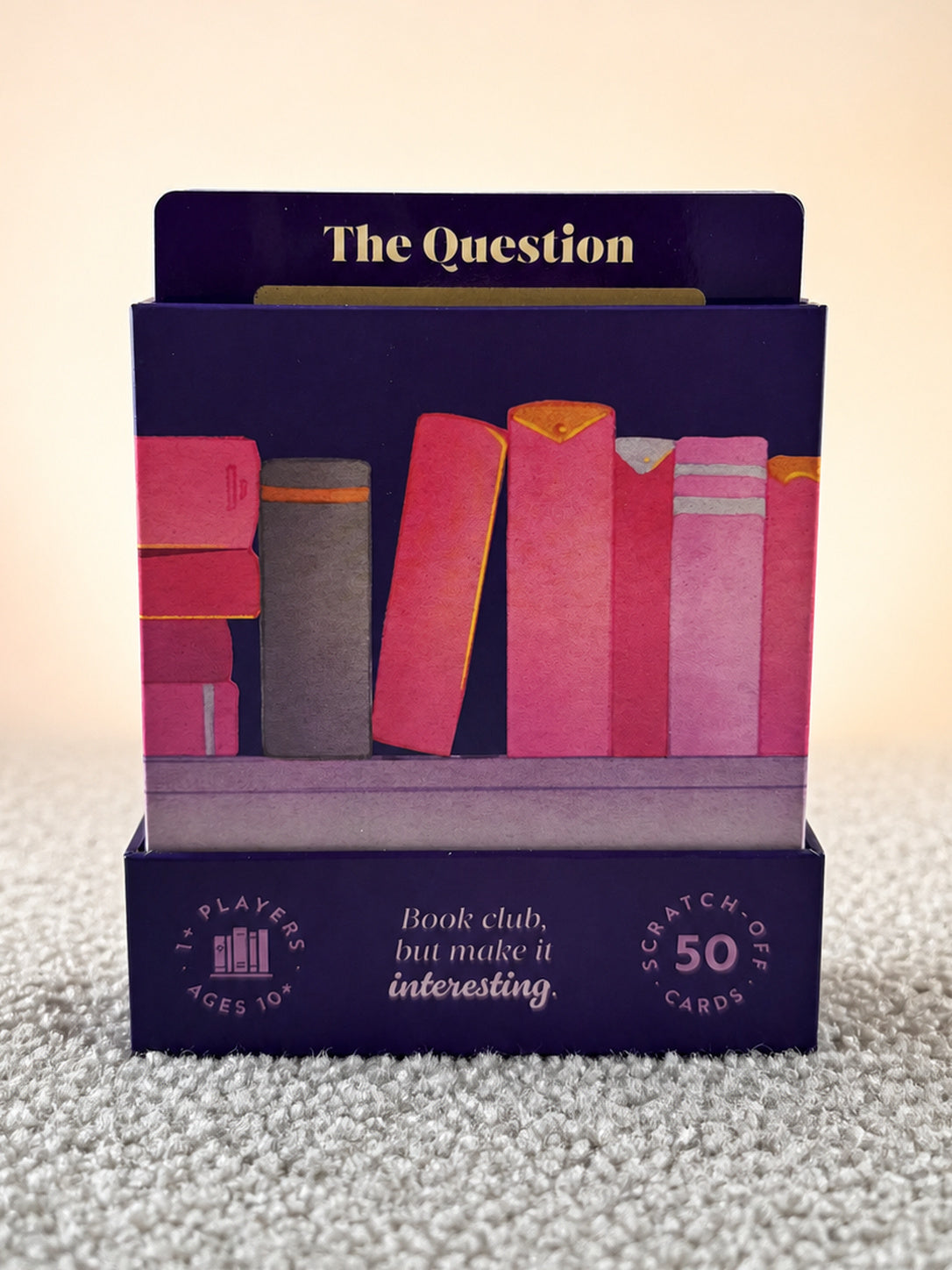 Bookish holder studio product view