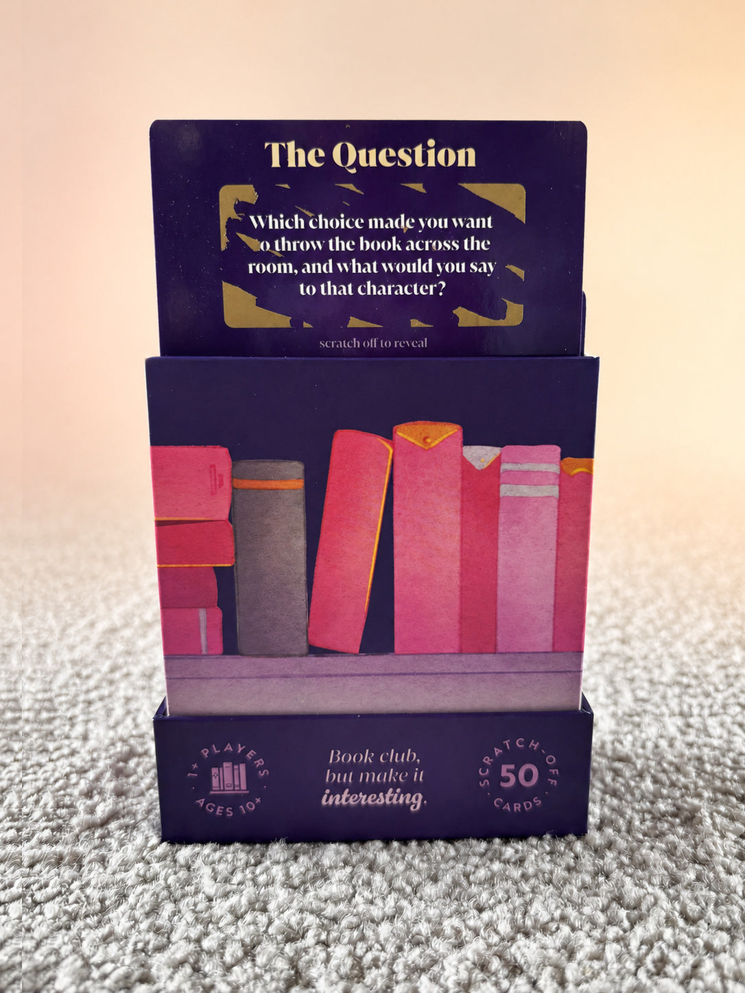 Bookish revealed card studio product view