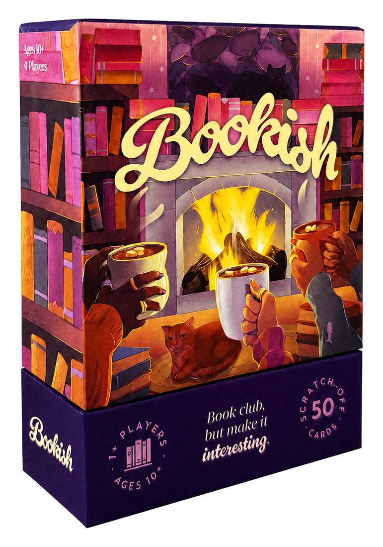 Bookish conversation deck — Book club. But make it interesting.