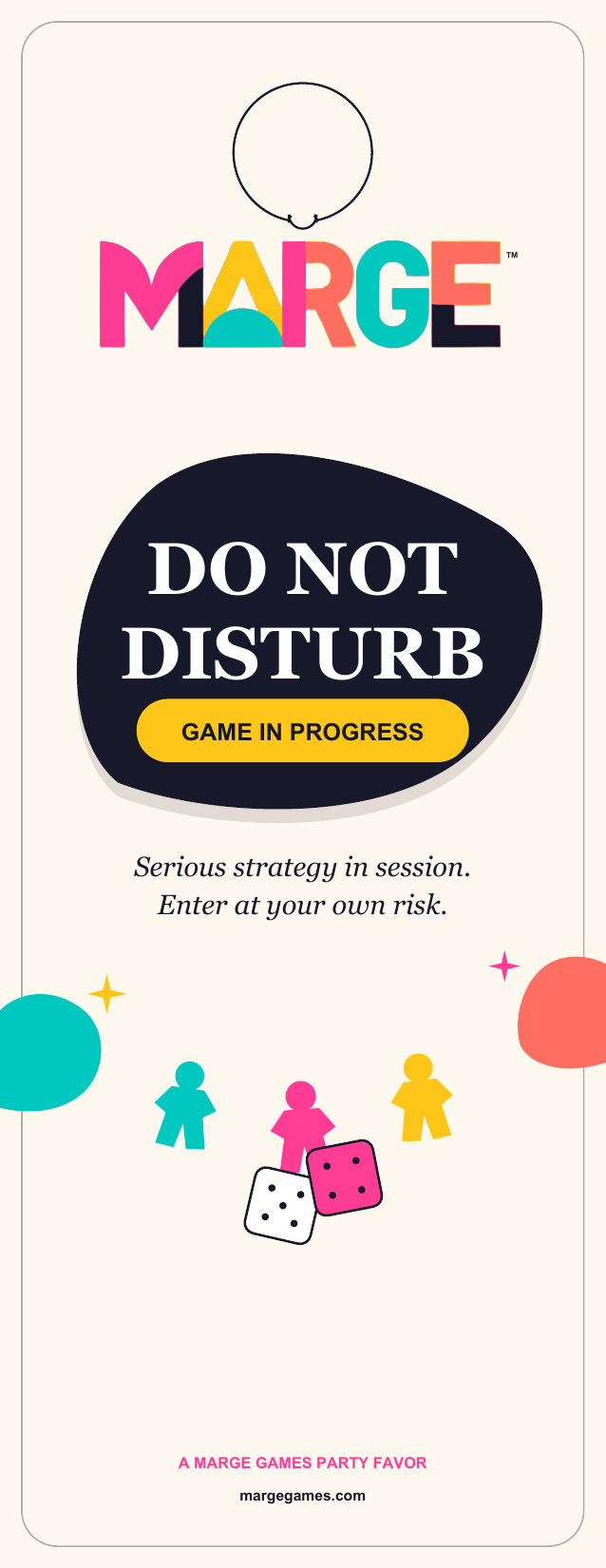 Do Not Disturb door hanger printable